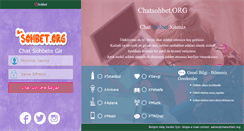 Desktop Screenshot of chatsohbet.org