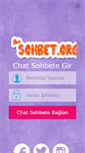 Mobile Screenshot of chatsohbet.org