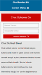Mobile Screenshot of chatsohbet.biz